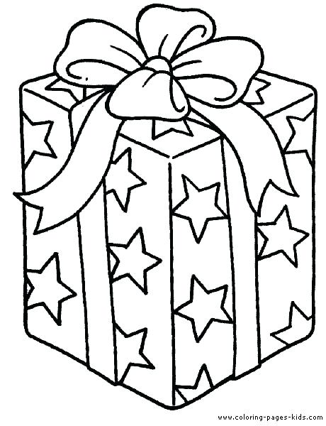 460x600 Coloring Pages Christmas Tree With Presents Printable Coloring