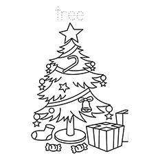 230x230 Top 35 Free Printable Christmas Tree Coloring Pages Online