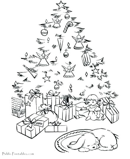 441x540 Christmas Presents Coloring Page Gifts Coloring Pages Printable