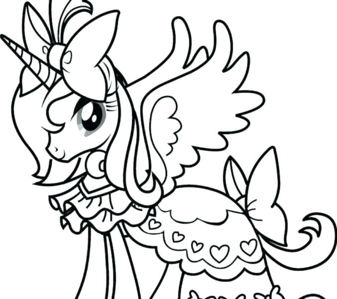678x600 New Coloring Pages Coloring Pages Unicorn Unicorn Coloring Page
