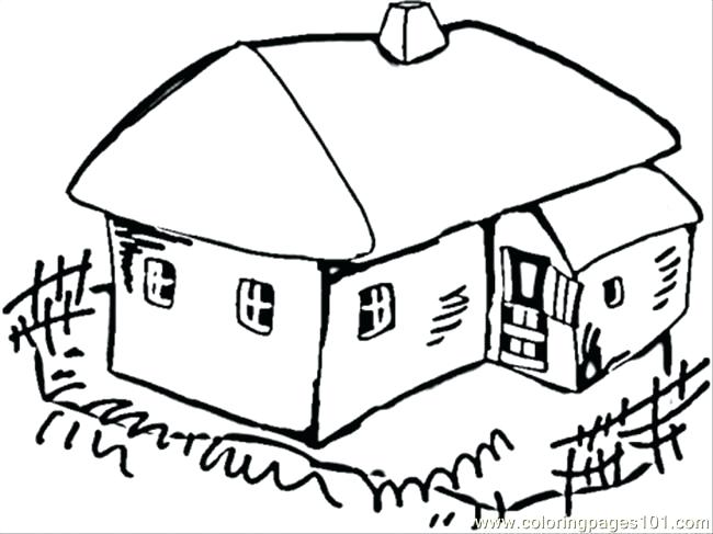 650x487 Village Coloring Pages Free Printable Christmas Village Coloring