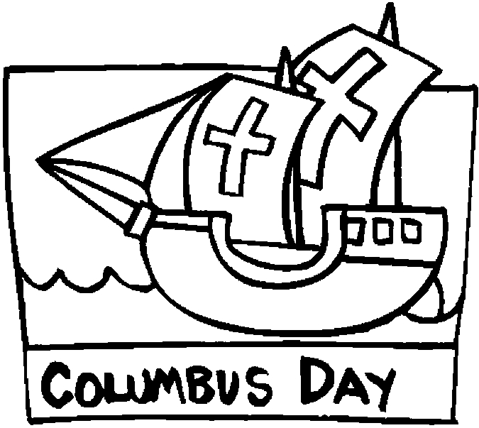 675x603 Great Journey Ahead 13 Columbus Day Coloring Pages Print Color Craft