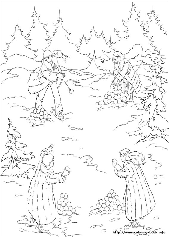 The Chronicles Of Narnia Coloring Picture 567x794 The Chronicles Of Narnia Coloring Picture
