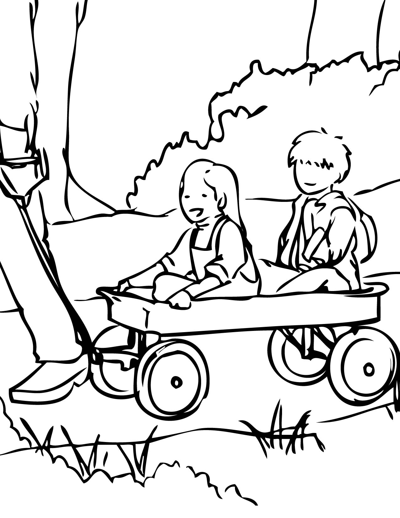 1275x1650 Unique Chuck Wagon Coloring Page Miracle Covered 3139