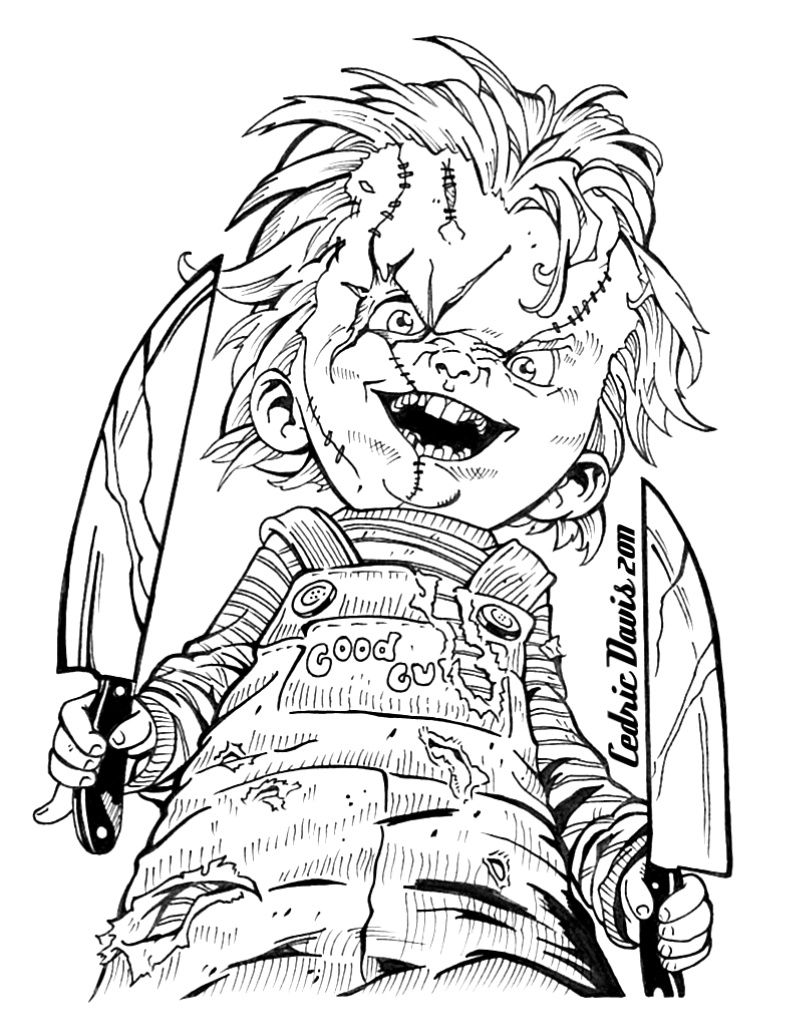 789x1020 Chucky Drawings Movie Chucky, Drawings And Adult