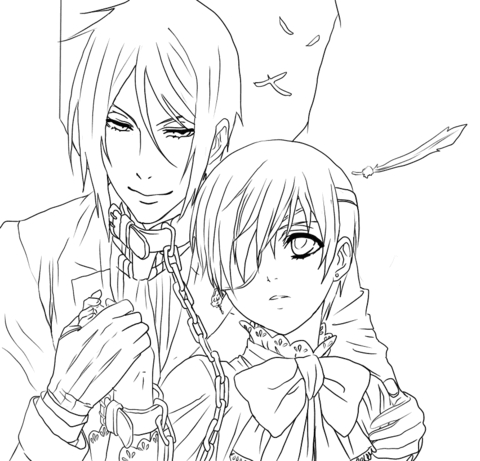 7 Black Butler Coloring Pages Sketch 9coloring Pages 480x461 7 Black Butler Coloring Pages Sketch 9coloring Pages