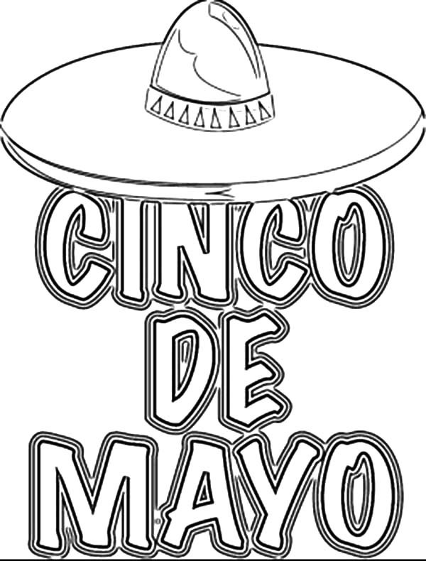 600x790 Mexican Great Holiday Cinco De Mayo Coloring Pages Best Place