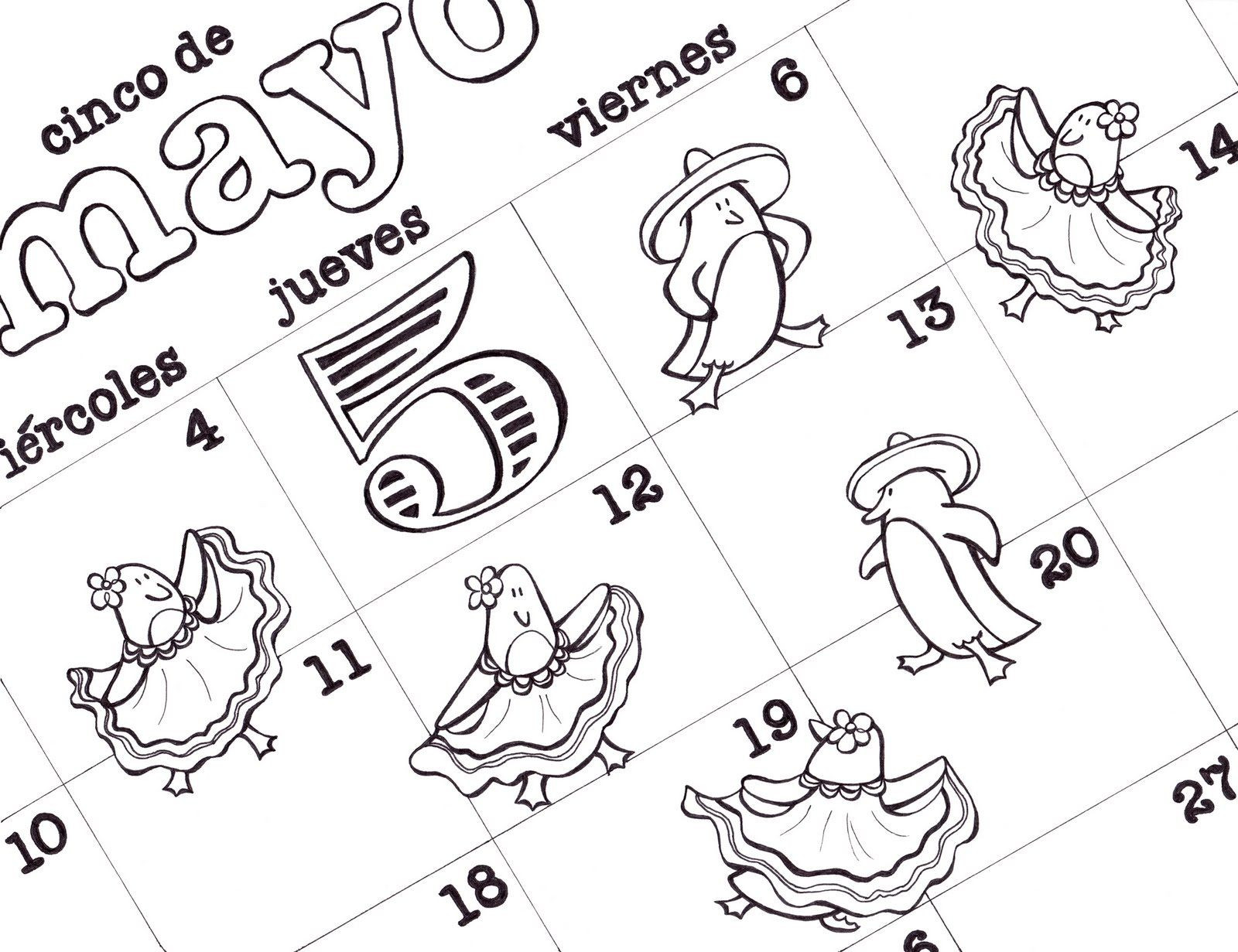 Cinco De Mayo Coloring Pages That Are Free To Print 1600x1231 Cinco De Mayo Coloring Pages That Are Free To Print