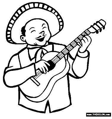167 Free, Printable Cinco De Mayo Coloring Pages For Kids 378x400 167 Free, Printable Cinco De Mayo Coloring Pages For Kids