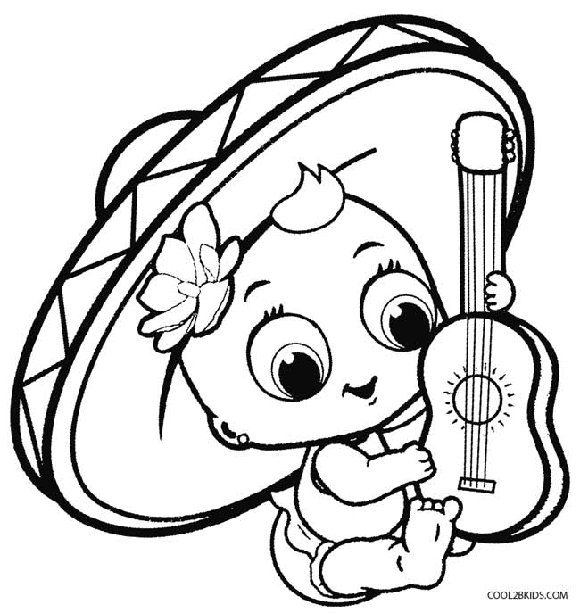 Printable Cinco De Mayo Coloring Pages For Kids Cool2bkids 650x687 Printable Cinco De Mayo Coloring Pages For Kids Cool2bkids