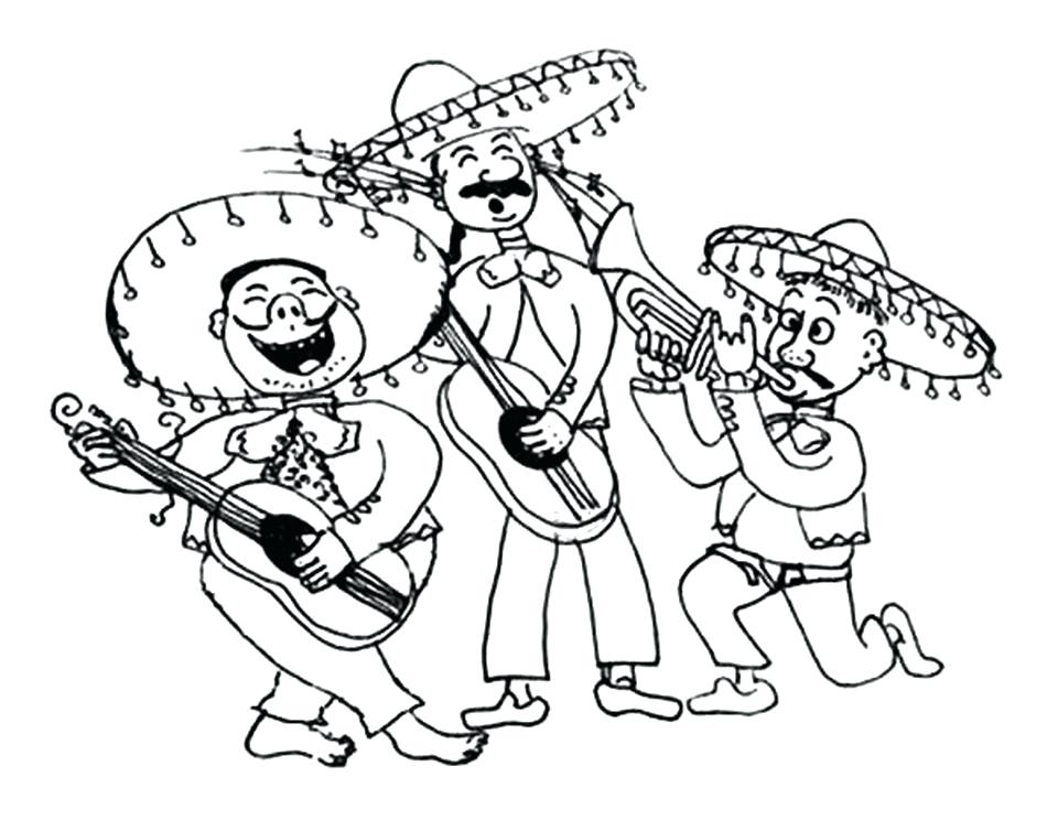 960x754 Get This Mariachi Band Mayo Coloring Pages Mariachi Band
