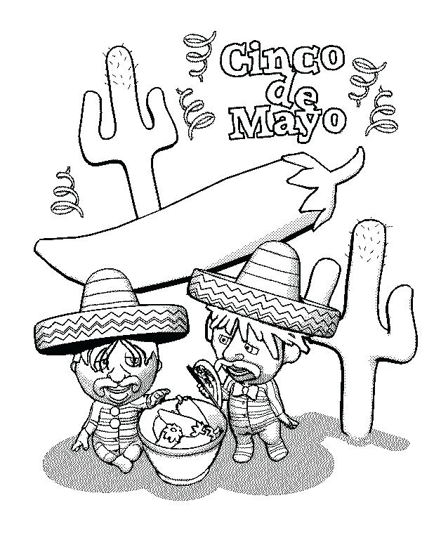628x796 Cinco De Mayo Coloring Pages Free Printable Mayo Coloring Pages