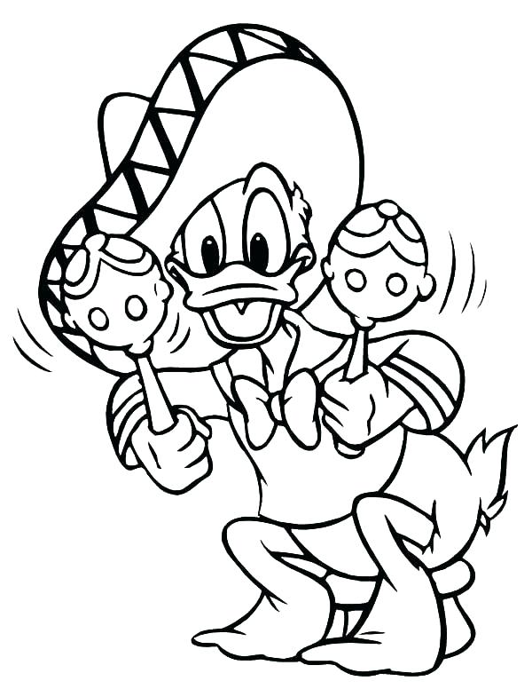 600x776 Cinco De Mayo Coloring Pages Mayo Coloring Pages Mayo Duck Play