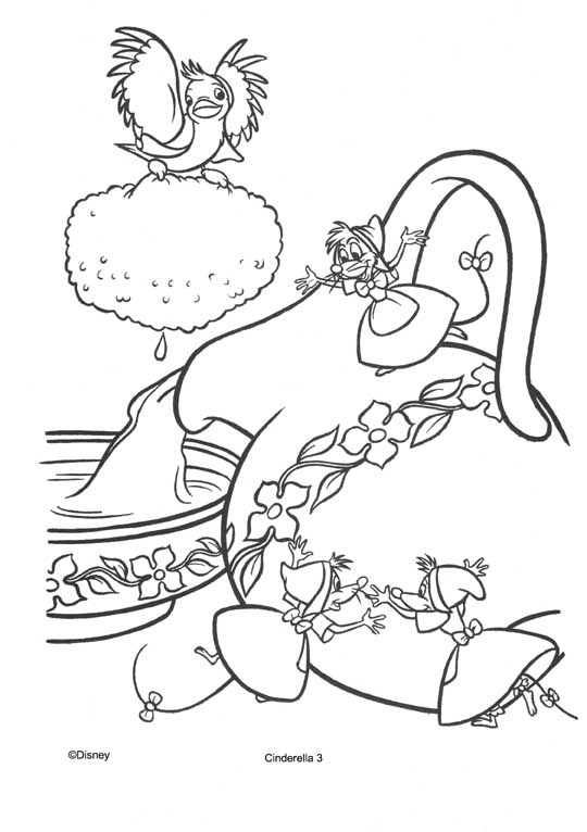 Cinderella Coloring Page Disney Coloring Page 540x766 Cinderella Coloring Page Disney Coloring Page
