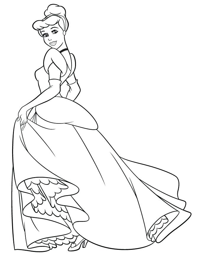 Cinderella Printable Coloring Pages Coloring Pages To Print 670x867 Cinderella Printable Coloring Pages Coloring Pages To Print