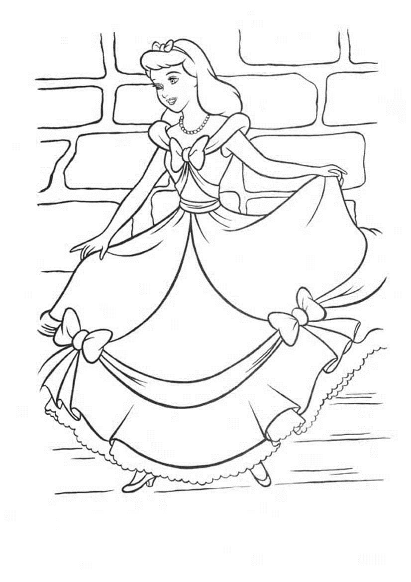 Cinderella. Disney Coloring Page Cinderella ~ Disney Coloring 826x1169 Cinderella. Disney Coloring Page Cinderella ~ Disney Coloring