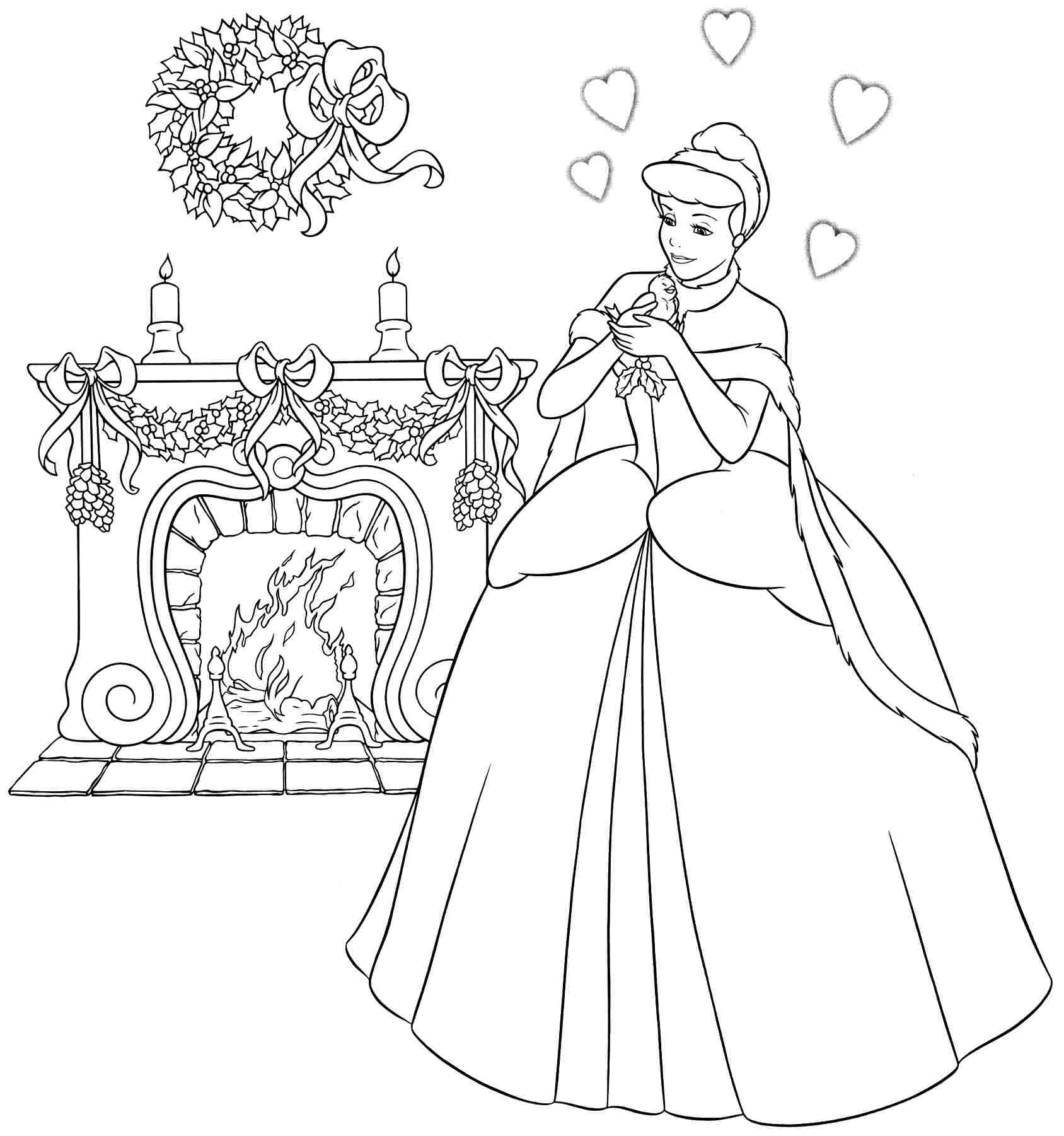 Coloring Pages Disney Princess Cinderella Printable For Kids 1688x1802 Coloring Pages Disney Princess Cinderella Printable For Kids