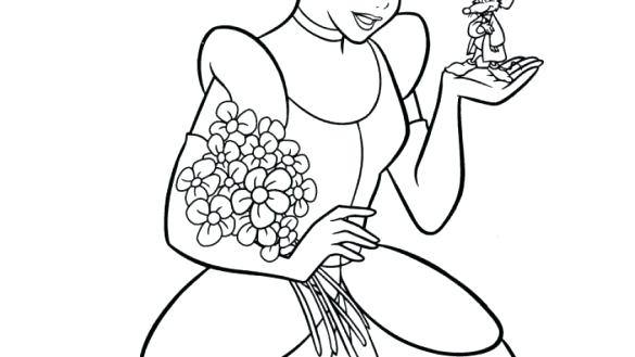 585x329 Cinderella Color Pages Coloring Book Color Pages Cinderella 2015