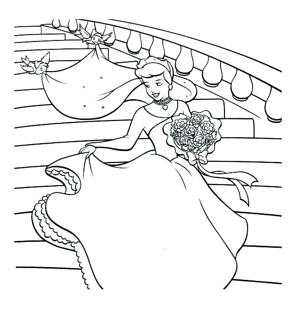 600x630 Cinderella Color Pages Coloring Pages Three Little Happy Mice