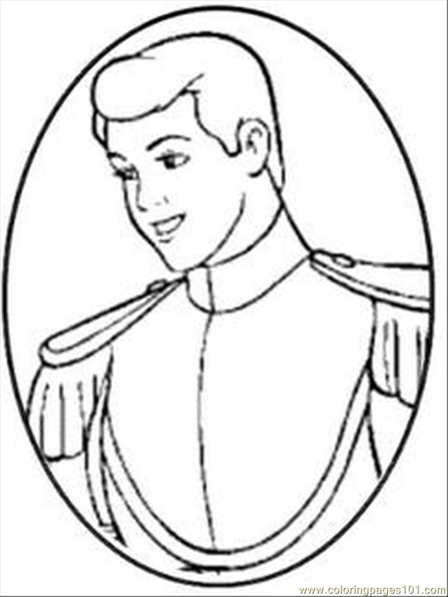 Cinderella And Prince Charming Coloring Pages