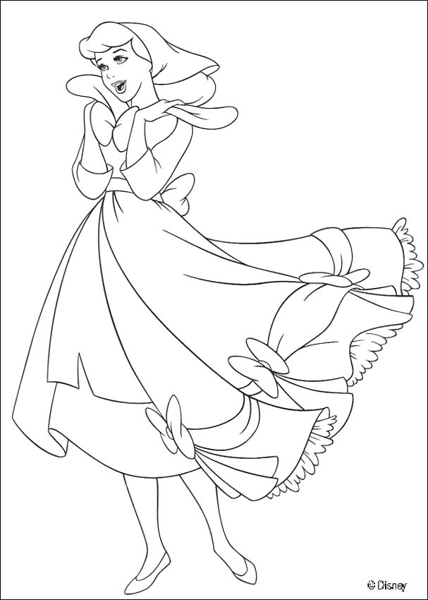 Disney Cinderella Coloring Pages And Mirror Singing Coloring Page 607x850 Disney Cinderella Coloring Pages And Mirror Singing Coloring Page