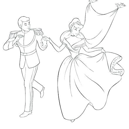 440x440 Free Cinderella Coloring Pages Color Page Coloring Pages Free