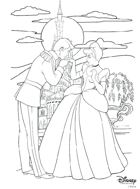 564x762 Cinderella Coloring Sheets