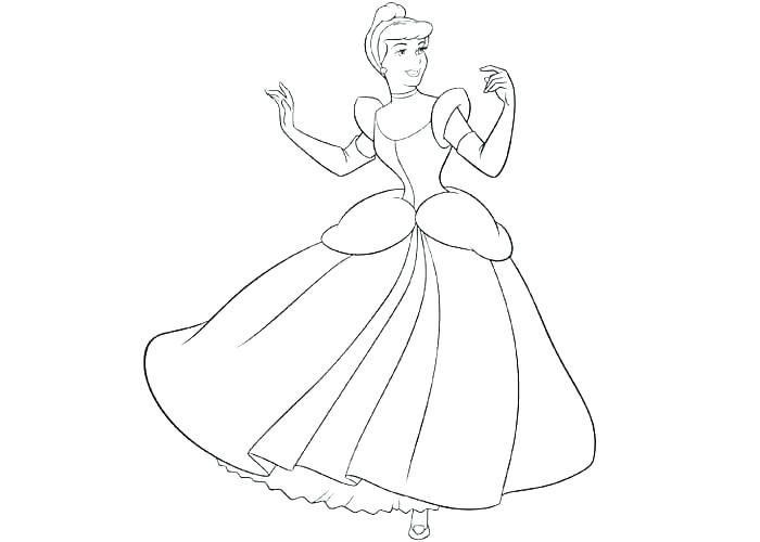 700x500 Cinderella Coloring Page Coloring Pages Games Coloring Pages