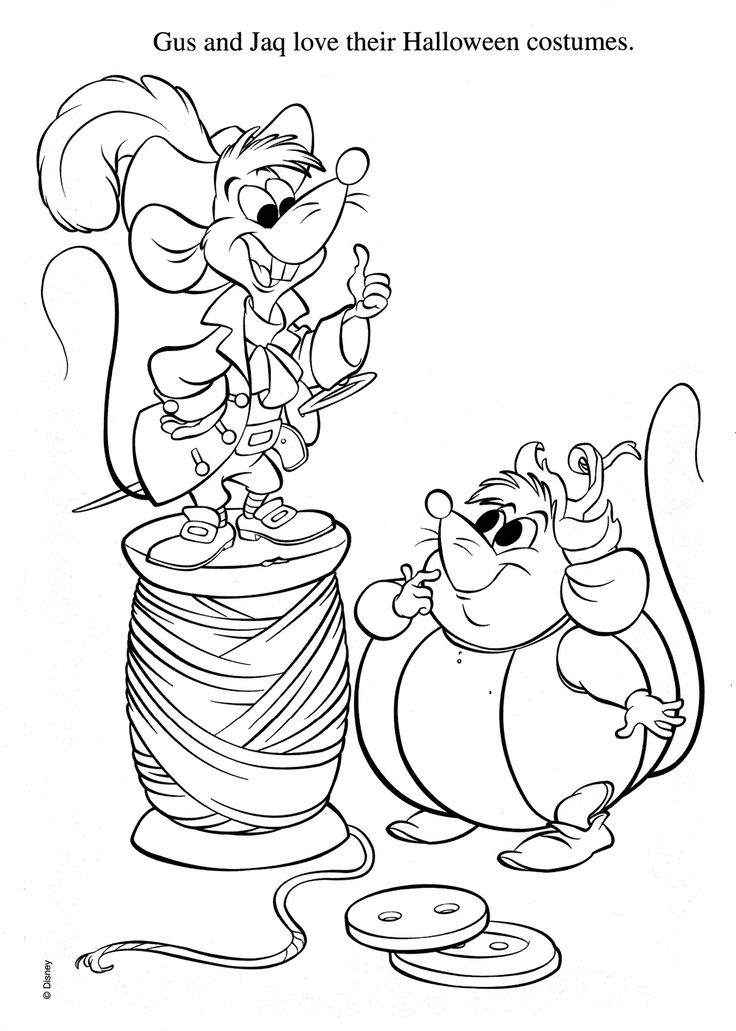 Cinderella Disney Coloring Pages