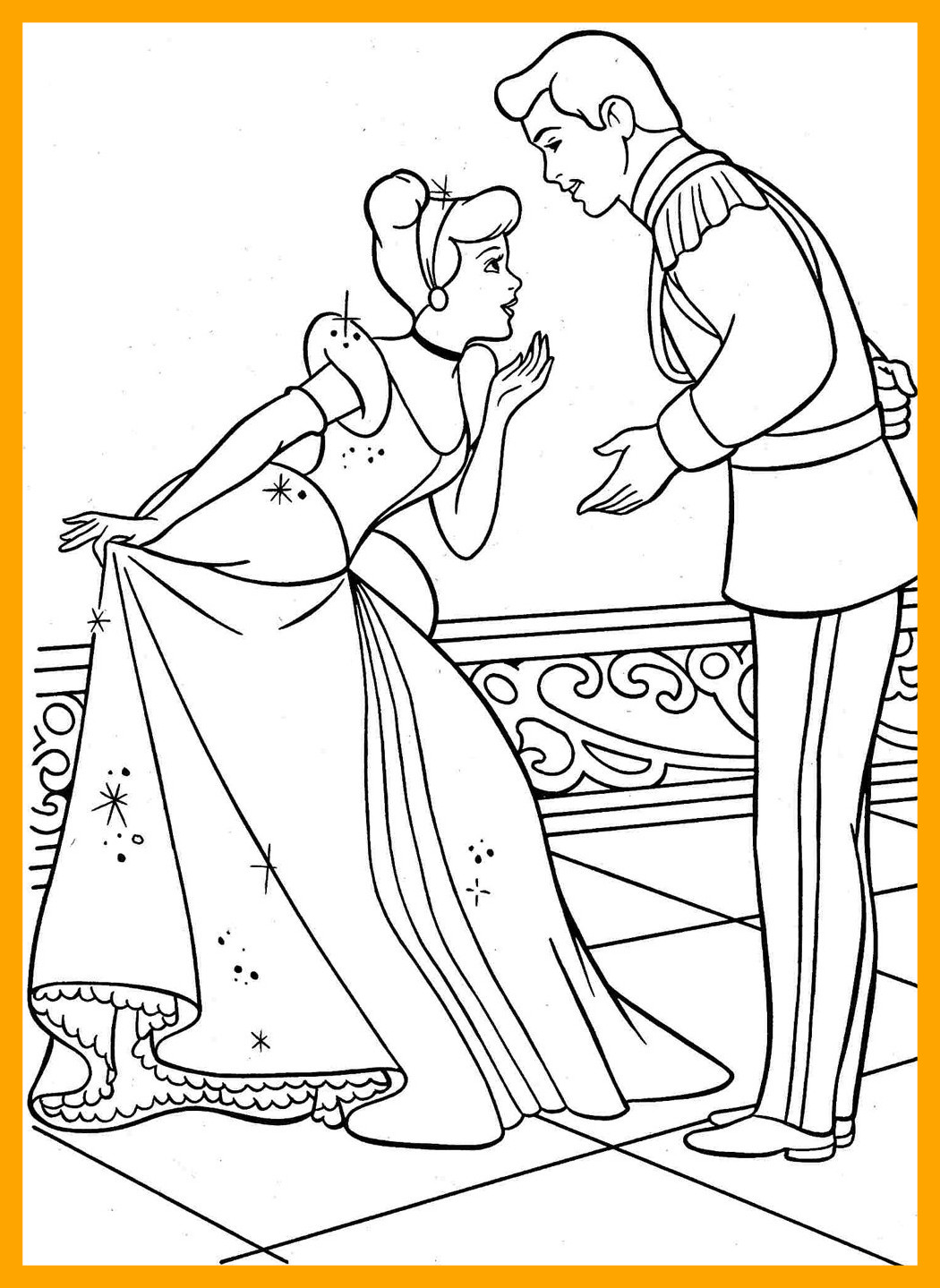 Stunning Cinderella Coloring Pages Coloringsuite Of Disney 1050x1439 Stunning Cinderella Coloring Pages Coloringsuite Of Disney