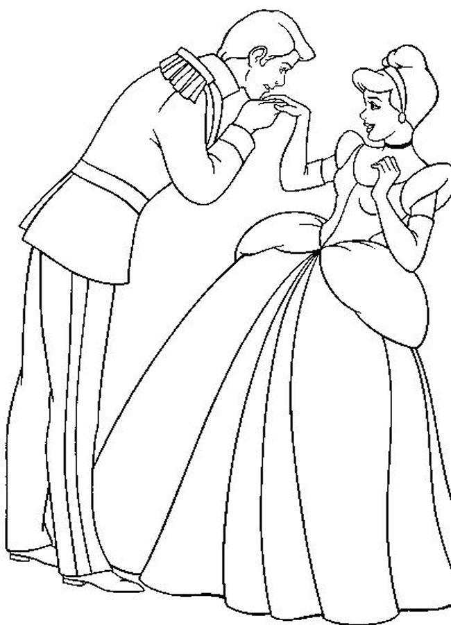 650x900 Cinderella Coloring Pages