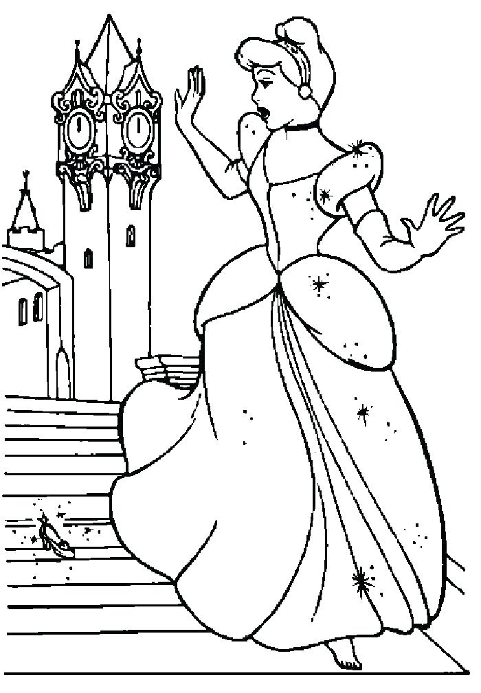 700x1009 Coloring Pages Of Cinderella Coloring Pages Impressive Coloring