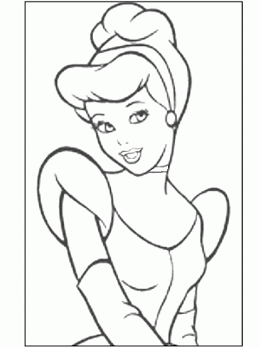 Cinderella Printable Coloring Pages 1000x1333 Cinderella Printable Coloring Pages