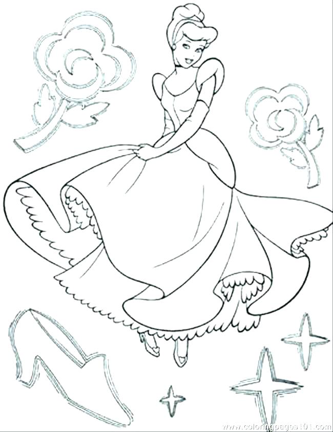 Princess Cinderella Coloring Pages Free Coloring Pages Printable 650x844 Princess Cinderella Coloring Pages Free Coloring Pages Printable