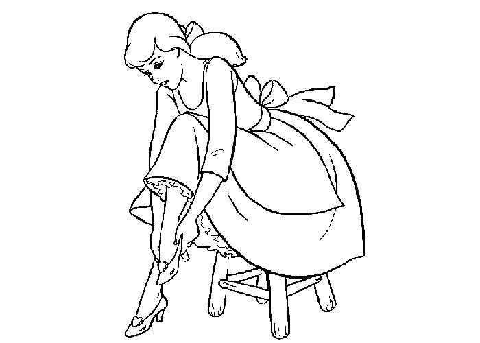 Cinderella Mice Coloring Pages 700x500 Cinderella Mice Coloring Pages