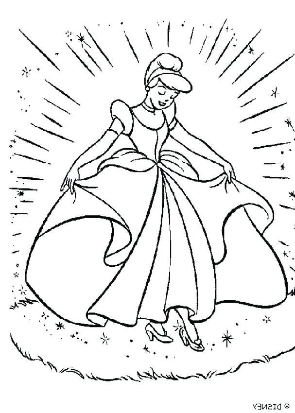 Glass Slipper Coloring Page Glass Slipper Colouring Pages Page 607x850 Glass Slipper Coloring Page Glass Slipper Colouring Pages Page