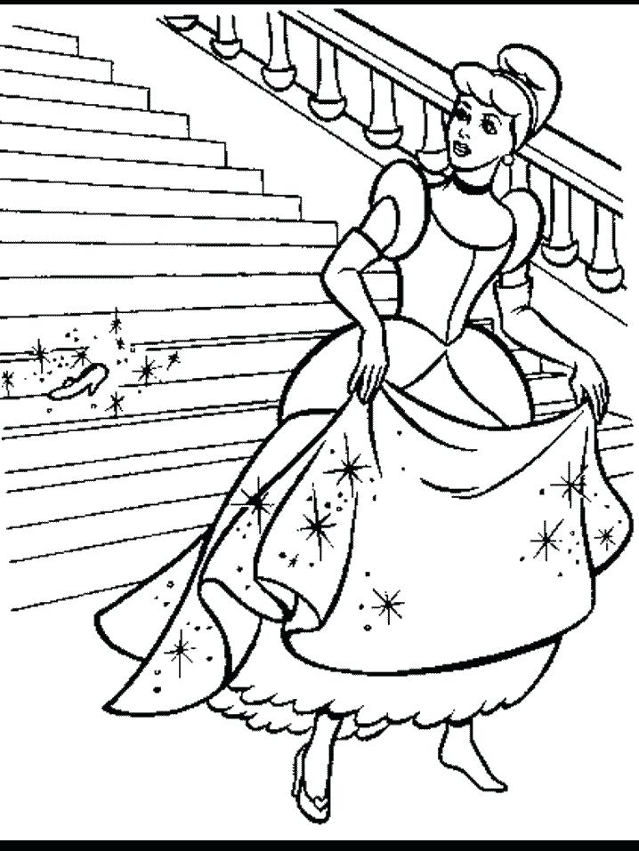 718x957 Glass Slipper Coloring Page Image Of Coloring Pages Page Glass