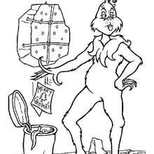Grinch Gives Out Christmas Gifts Coloring Pages 220x220 Grinch Gives Out Christmas Gifts Coloring Pages
