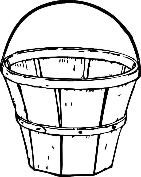 Traditional Wooden Bucket Coloring Pages Best Place To Color 600x751 Traditional Wooden Bucket Coloring Pages Best Place To Color