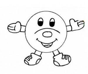 300x253 Printable Shapes Coloring Page Crafts And Worksheets On Counting