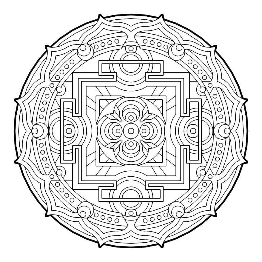 Design Coloring Page Circles Coloring Pages Geometrical Design 878x878 Design Coloring Page Circles Coloring Pages Geometrical Design