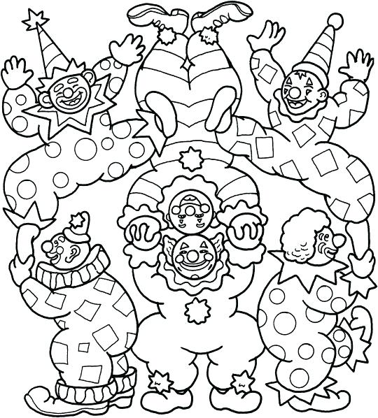Circus Coloring Pages Circus Coloring Pages Acrobatic Clowns Jojo 540x598 Circus Coloring Pages Circus Coloring Pages Acrobatic Clowns Jojo