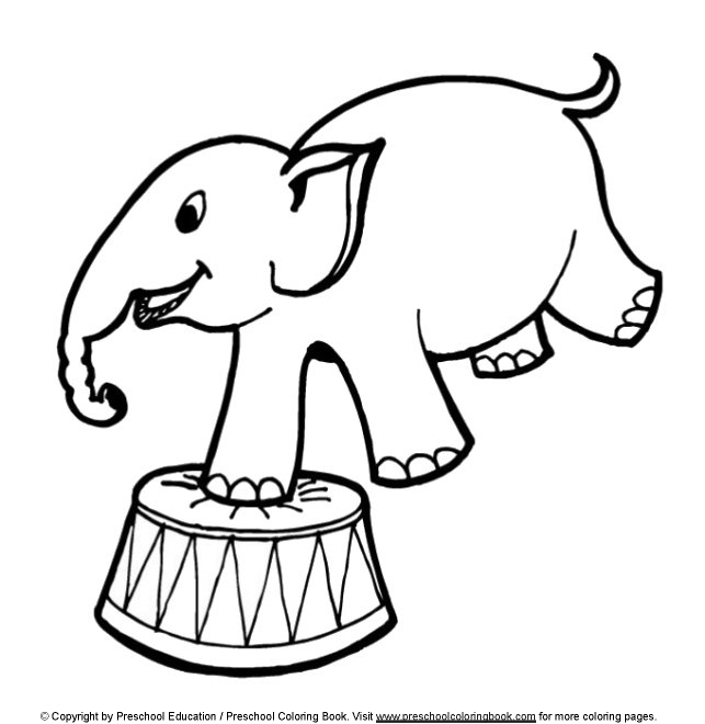 643x660 Circus Coloring Pages