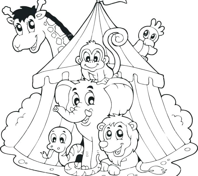 678x600 Circus Elephant Coloring Page Clown Coloring Page Clown Coloring