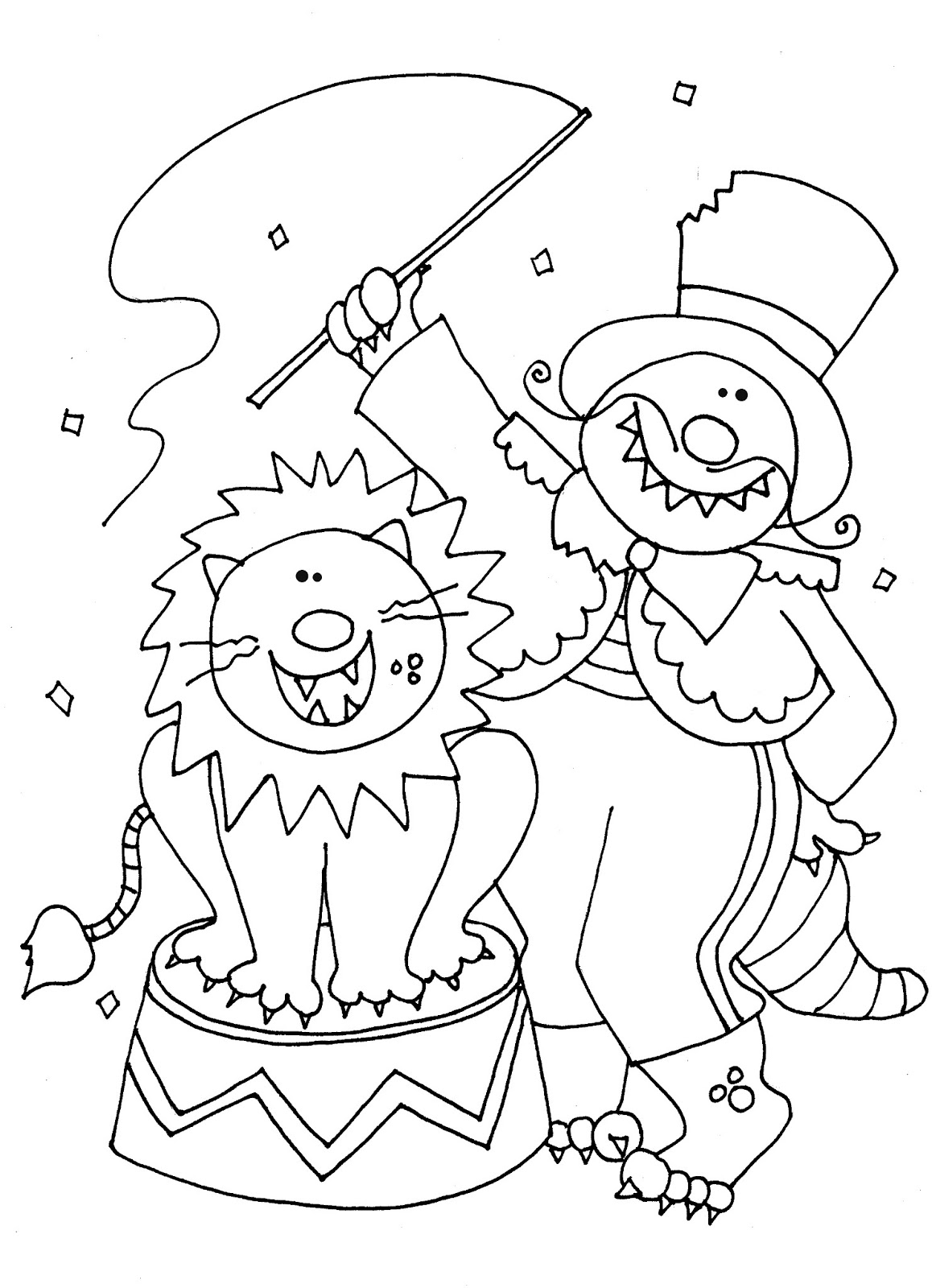 Surprising Circus Lion Coloring Page With Pages And For Preschool 1158x1600 Surprising Circus Lion Coloring Page With Pages And For Preschool