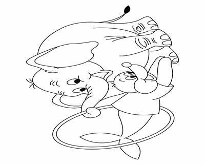 Jojo Circus 26 Coloring Page Free Jojo S Circus Coloring Pages 400x322 Jojo Circus 26 Coloring Page Free Jojo S Circus Coloring Pages