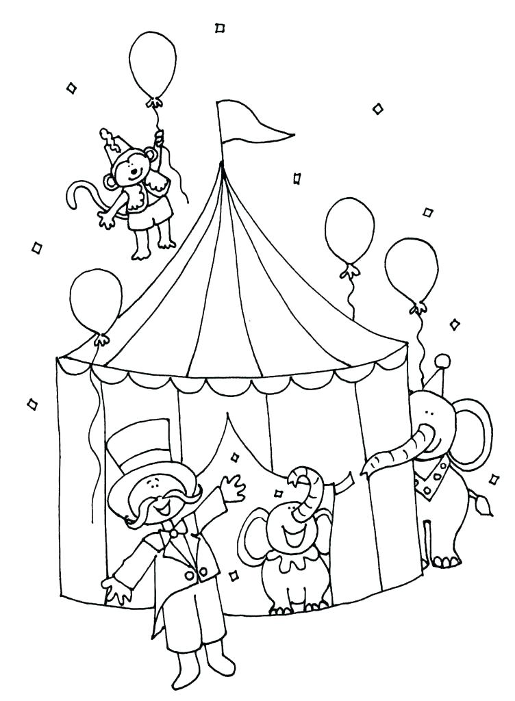 752x1024 Circus Coloring Page Luxury Circus Tent Coloring Page Crayola