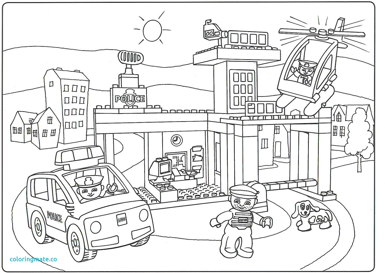 City Coloring Pages 1586x1123 City Coloring Pages