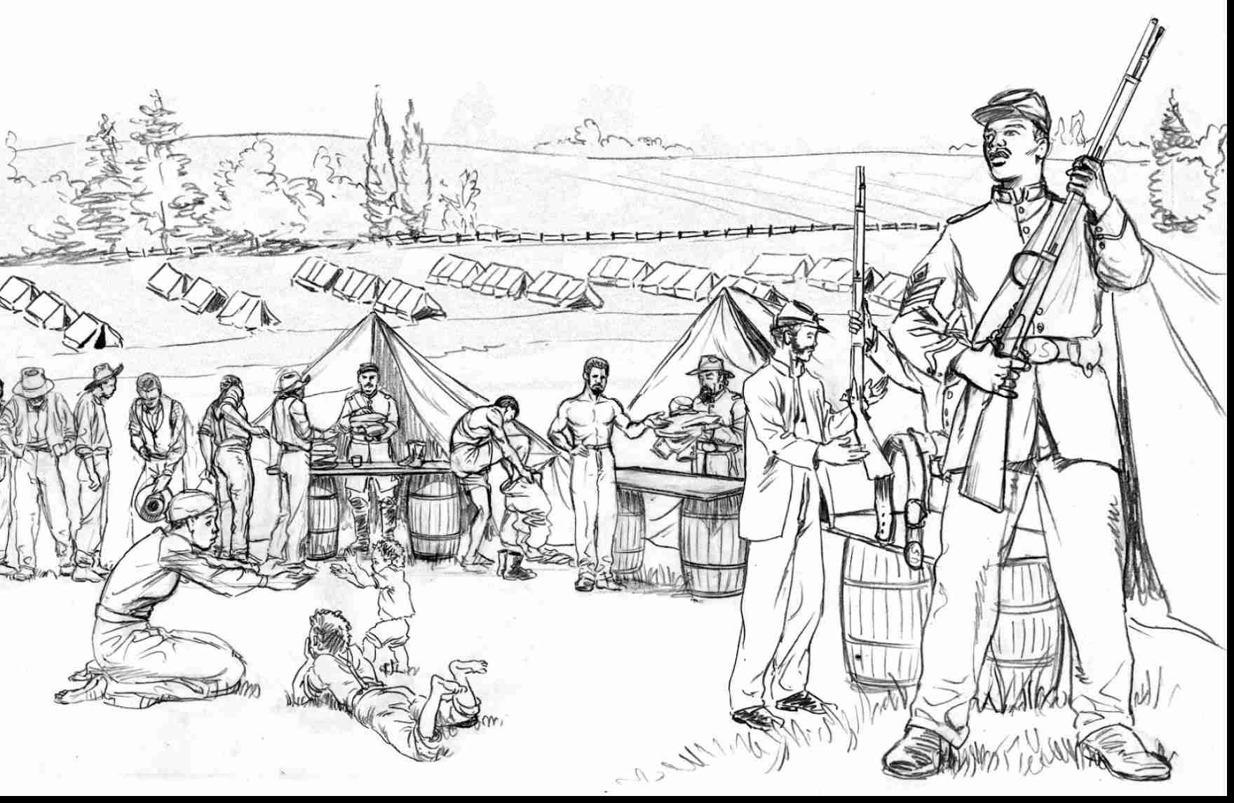 1760x1146 Civil War Coloring Pages Printable Image Pleasing Olegratiy