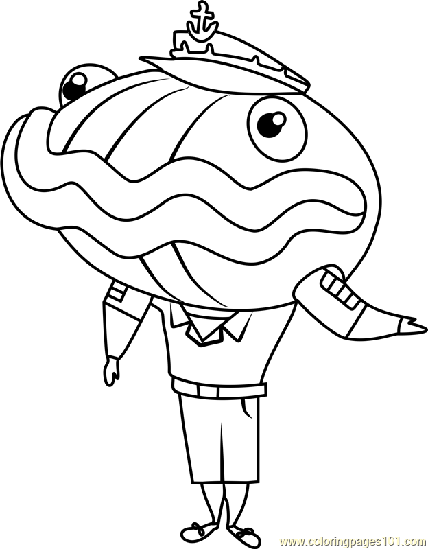 Luxury Clam Coloring Page Ensign 624x800 Luxury Clam Coloring Page Ensign